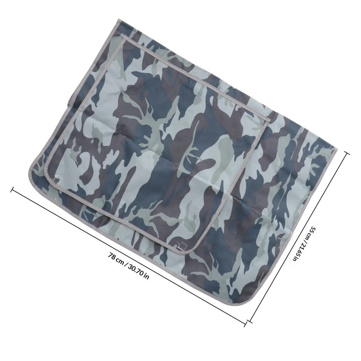 Waterproof Outdoor AC Unit Cover 78x55x28cm – Silver Grey AC Unit Cover Richie's Grey