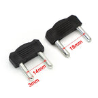 10pcs FUCHU 3mm RCA Banana Plug Terminal Block 14/18mm Pitch Cable Connector Plug Richie's