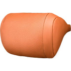 Luxury Leather Car Neck Headrest Pillow – Ergonomic Support Car Headrest Pillow Richie's Orange