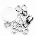 10pcs Miniature Ball Bearings MR52ZZ–MR105ZZ Metal Shield Miniature Ball Bearings Richie's