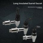 Thermal Insulation Bucket Press Faucet 3/8 & 1/2 Inch Beverage Bucket Faucet Richie's