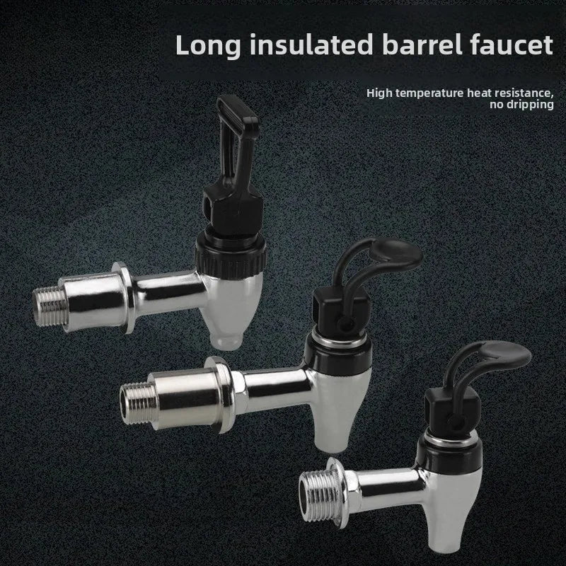 Thermal Insulation Bucket Press Faucet 3/8 & 1/2 Inch Beverage Bucket Faucet Richie's