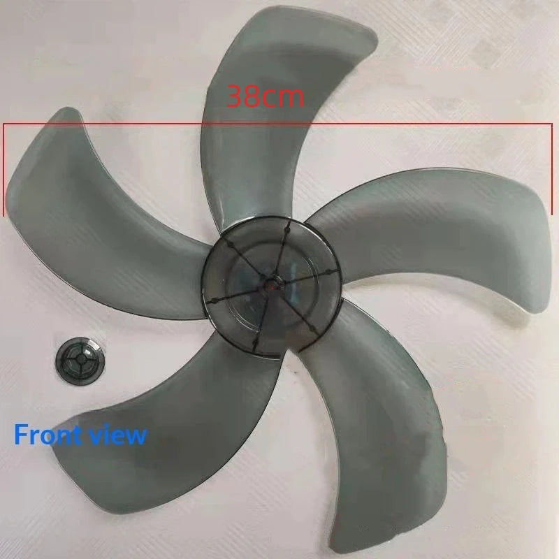 Universal Replacement Fan Blades 5-Blade Set 12–18 Inch with Nut Fan Blade Replacement Richie's 16inch