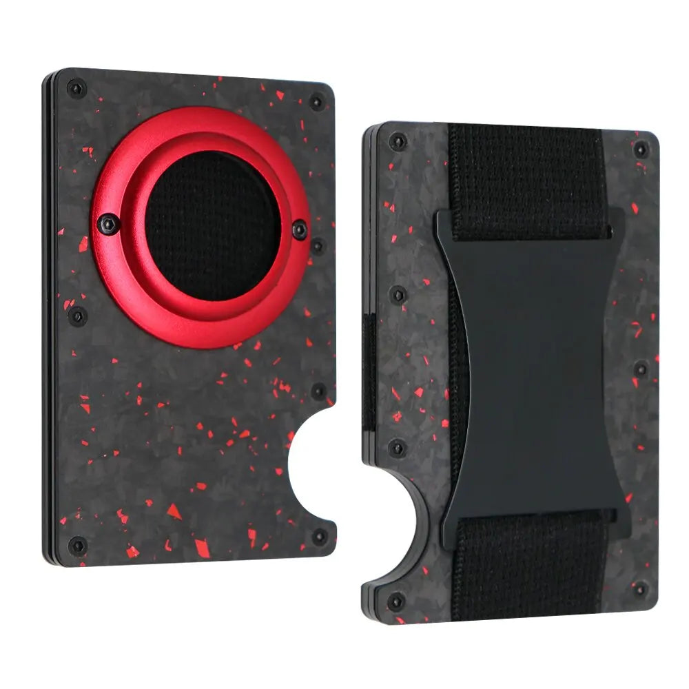 Zeeker Men's Metal Wallet | AirTag Bracket & RFID Blocking