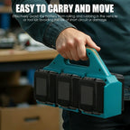 Makita 18V/14.4V Battery Holder – 6 or 4 Slot Organizer Battery Storage Holder Richie's