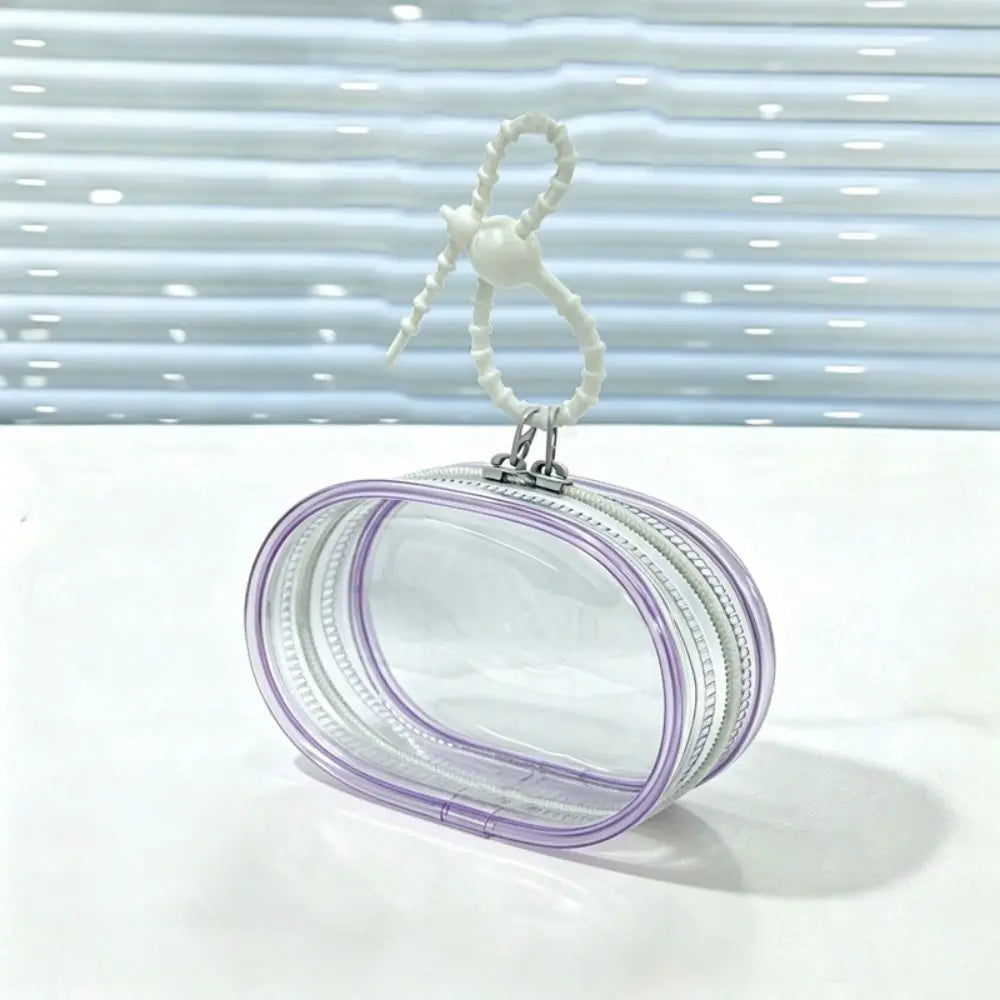 Transparent PVC Pet Food Pouch with Zipper & Hanging Loop Pet Treat Pouch Richie's