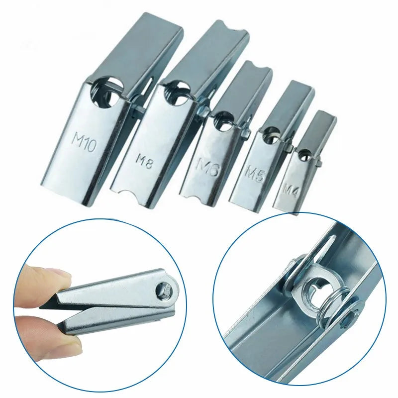 Spring Toggle Wall Anchors M4–M10 | Hollow & Drywall Fixing Wall Toggle Anchor Richie's M5