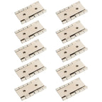 10Pcs Double Acting Iron Cabinet Door Hinges – Rust Proof Cabinet Door Hinges Richie's