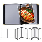 Foldable A4 PVC Menu Cover – Waterproof Double Panel Holder Menu Cover Holder Richie's