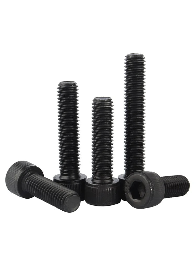 Left-Hand Reverse Thread Hex Socket Cap Screws M4–M16 Black Hex Socket Cap Screw Richie's