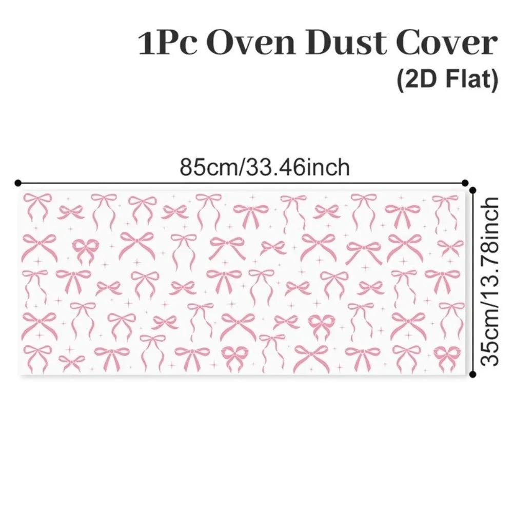 Microwave Oven Dust Cover 85x35cm Oil-Proof Washable Polyester Appliance Dust Cover Richie's 7