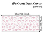 Microwave Oven Dust Cover 85x35cm Oil-Proof Washable Polyester Appliance Dust Cover Richie's 7