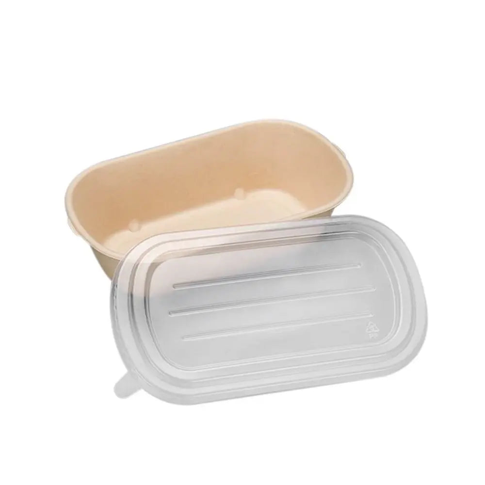 Eco-Friendly Disposable Paper Lunch Box 500–1000ml Takeout Disposable Food Container Richie's 1000ml single
