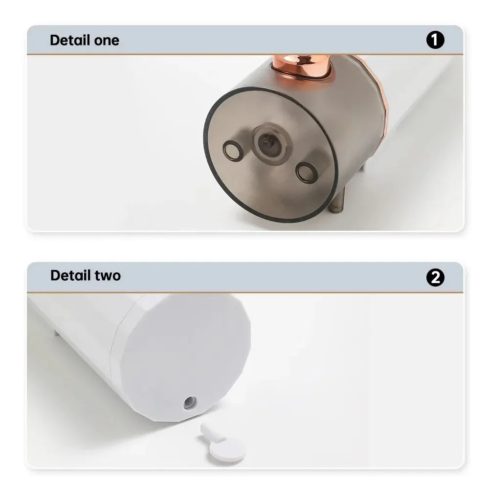 No-Drill Wall Mount Soap Dispenser 450ml – Press Button Soap Dispenser Richie's