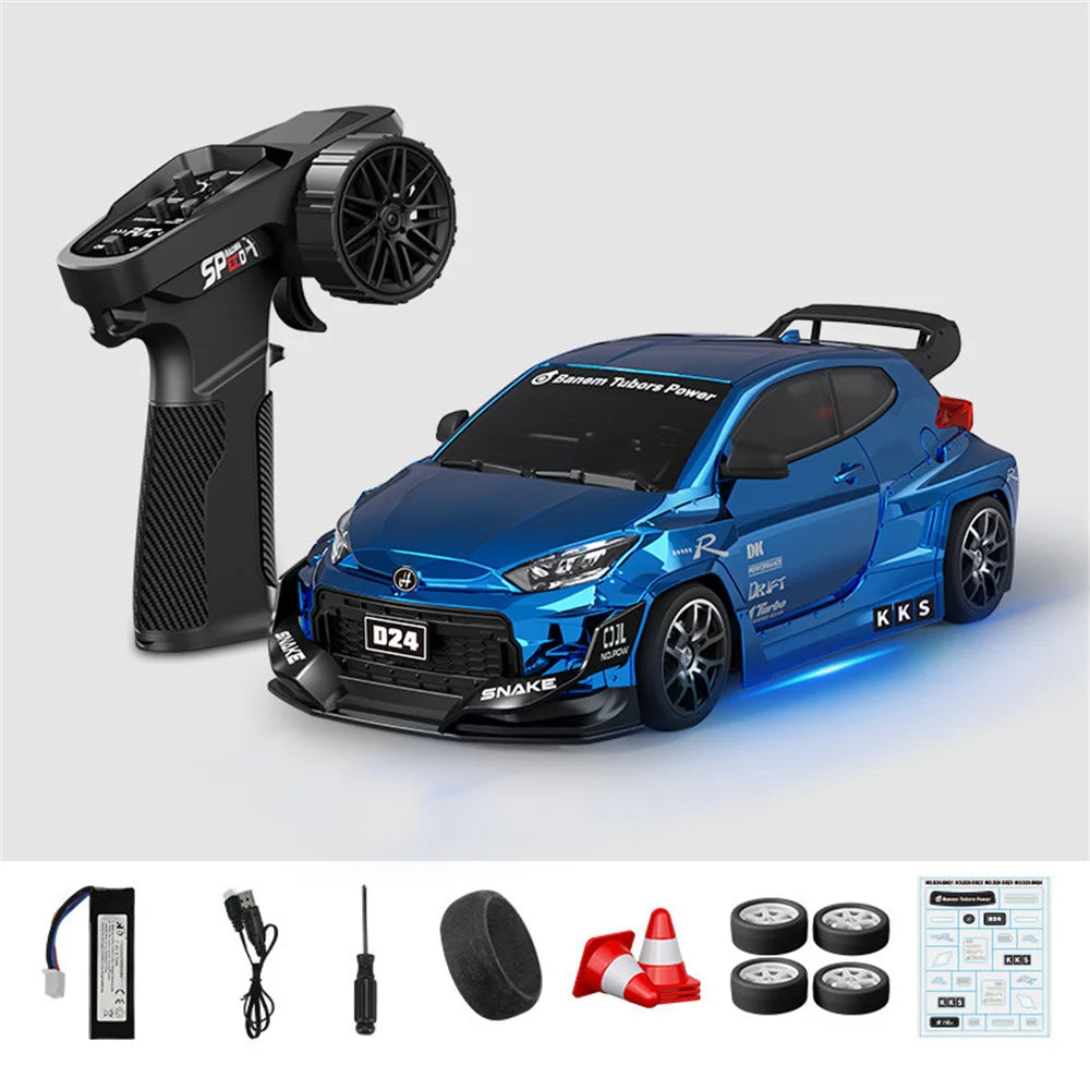 Hstar 1/24 4WD Drift RC Car Gyro 2.4G High-Speed Racing Model Drift RC Car Richie's