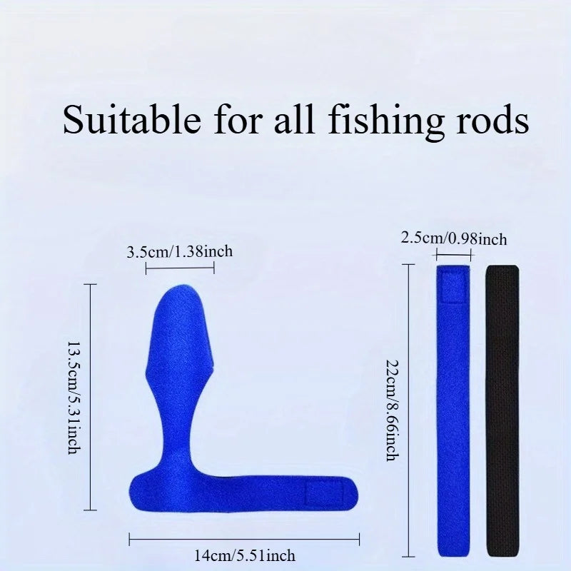Adjustable Fishing Rod Holder Strap – Hook & Loop Fastener Rod Holder Strap Richie's