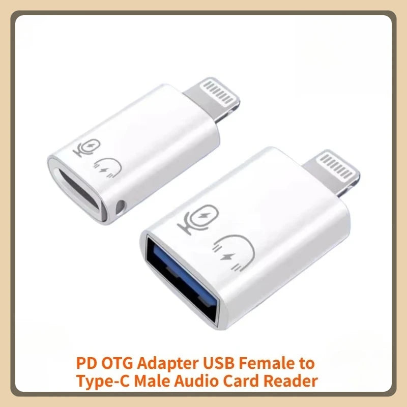 USB-A Female to USB-C Male OTG PD Adapter | Flash Drive USB OTG Adapter Richie's