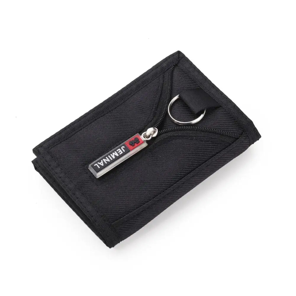 Nylon Trifold Wallet – Unisex Coin, Card & ID Holder Trifold Wallet Richie's