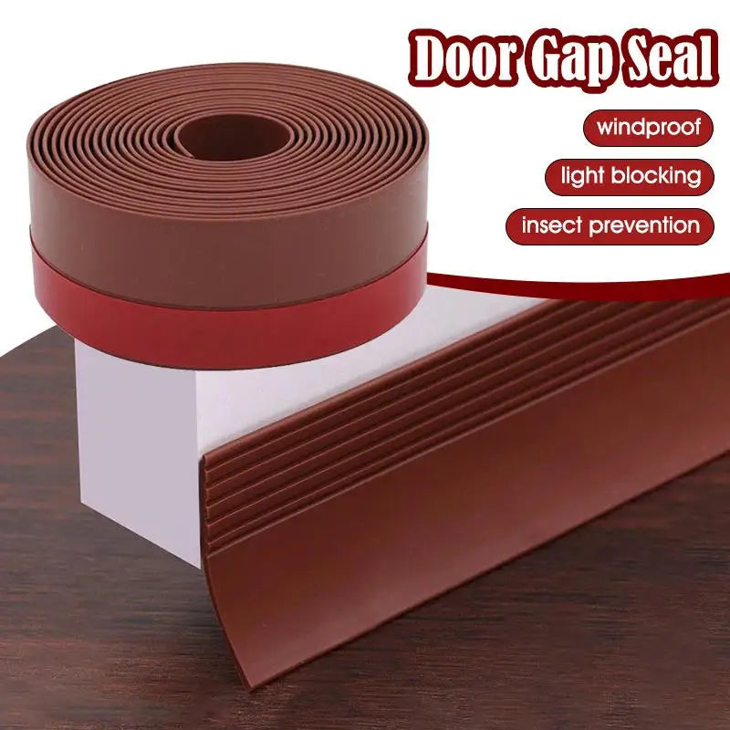 Self-Adhesive Door Bottom Seal Strip 36mm 1M | PVC Draft Guard Door Bottom Seal Strip Richie's