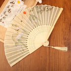 Chinese Foldable Hand Fan – Wedding & Costume Prop Foldable Hand Fan Richie's A1