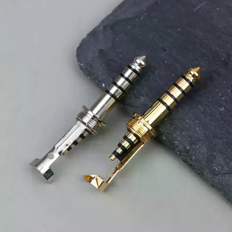 4.4mm 5-Pole Balanced Audio Plug | HIFI Copper Rhodium Plated Balanced Audio Plug Richie's