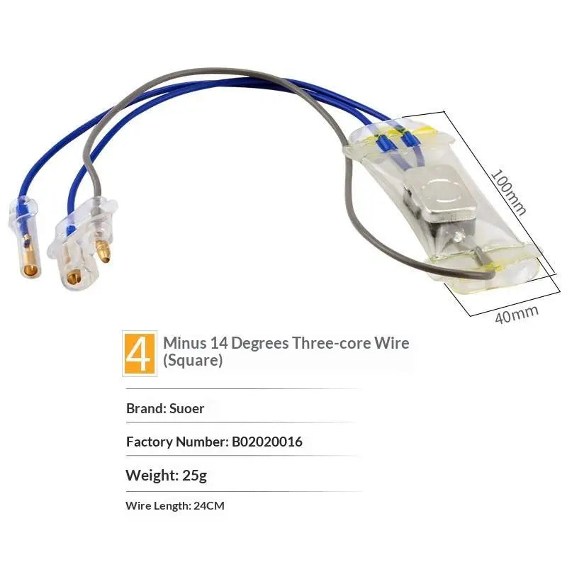 N12-5 Bimetal Defrost Thermostat for Fridge Freezer AC250V 10A Defrost Thermostat Richie's A4