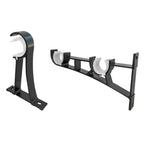 Aluminum Curtain Rod Bracket – Single & Double Hang Curtain Rod Bracket Richie's