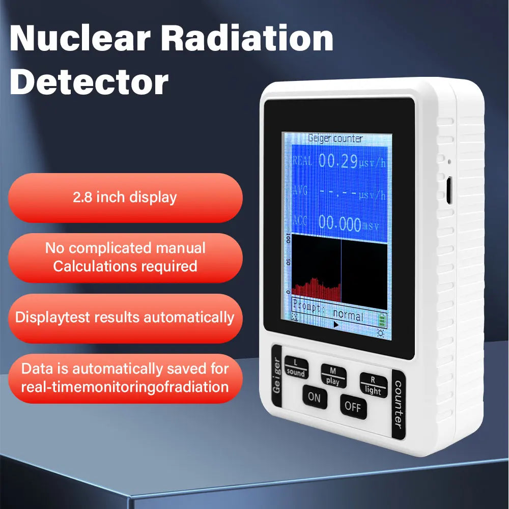 XR-1 Portable Geiger Counter Nuclear Radiation Detector Radiation Detector Richie's