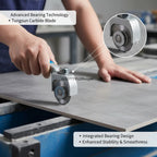 TOTNEND 22mm Carbide Tile Cutter Wheel with Bolt Locking Nut Tile Cutter Wheel Richie's