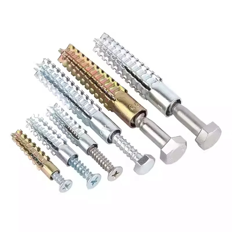 Sawtooth Gecko Expansion Screws Anti-Loosening Concrete Bolts Concrete Expansion Screws Richie's M8x38 20pcs B-single