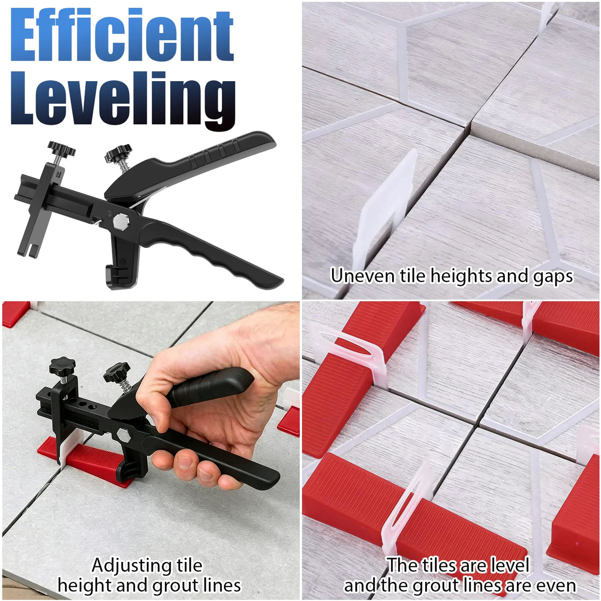 Tile Leveling Pliers – 5-Mode Adjustable Tiling Locator Tool Tile Leveling Pliers Richie's