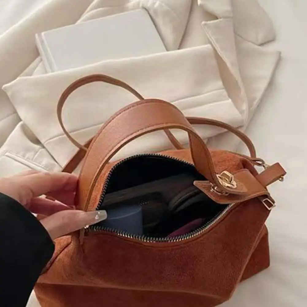 Retro Suede Crossbody Shoulder Bag Women Vintage Hobo Purse Crossbody Shoulder Bag Richie's