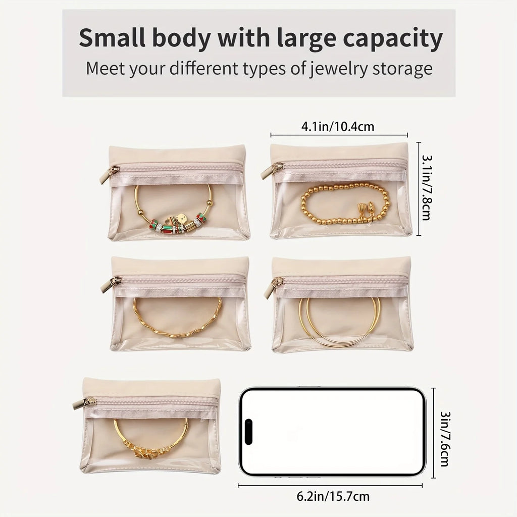 Travel Jewelry Pouches 6/12pcs – Women's Storage Organizer Jewelry Storage Pouches Richie's