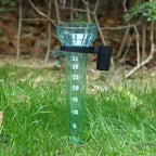 Plastic Rain Gauge with Holder – 35mm Outdoor Rainfall Meter Rain Gauge Richie's
