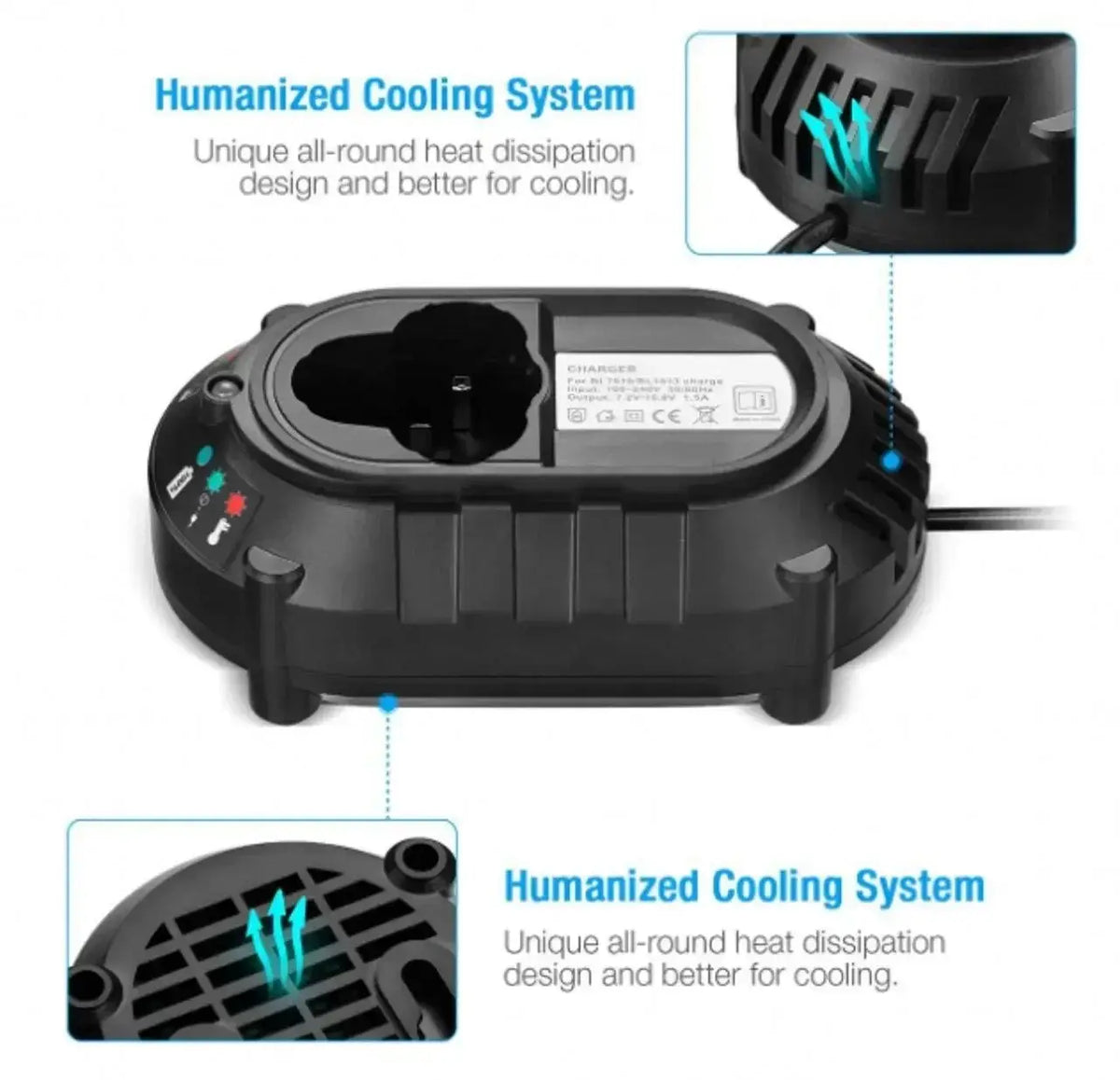 Makita BL1013 BL1014 12V Li-ion Battery Charger DC10WA Battery Charger Richie's