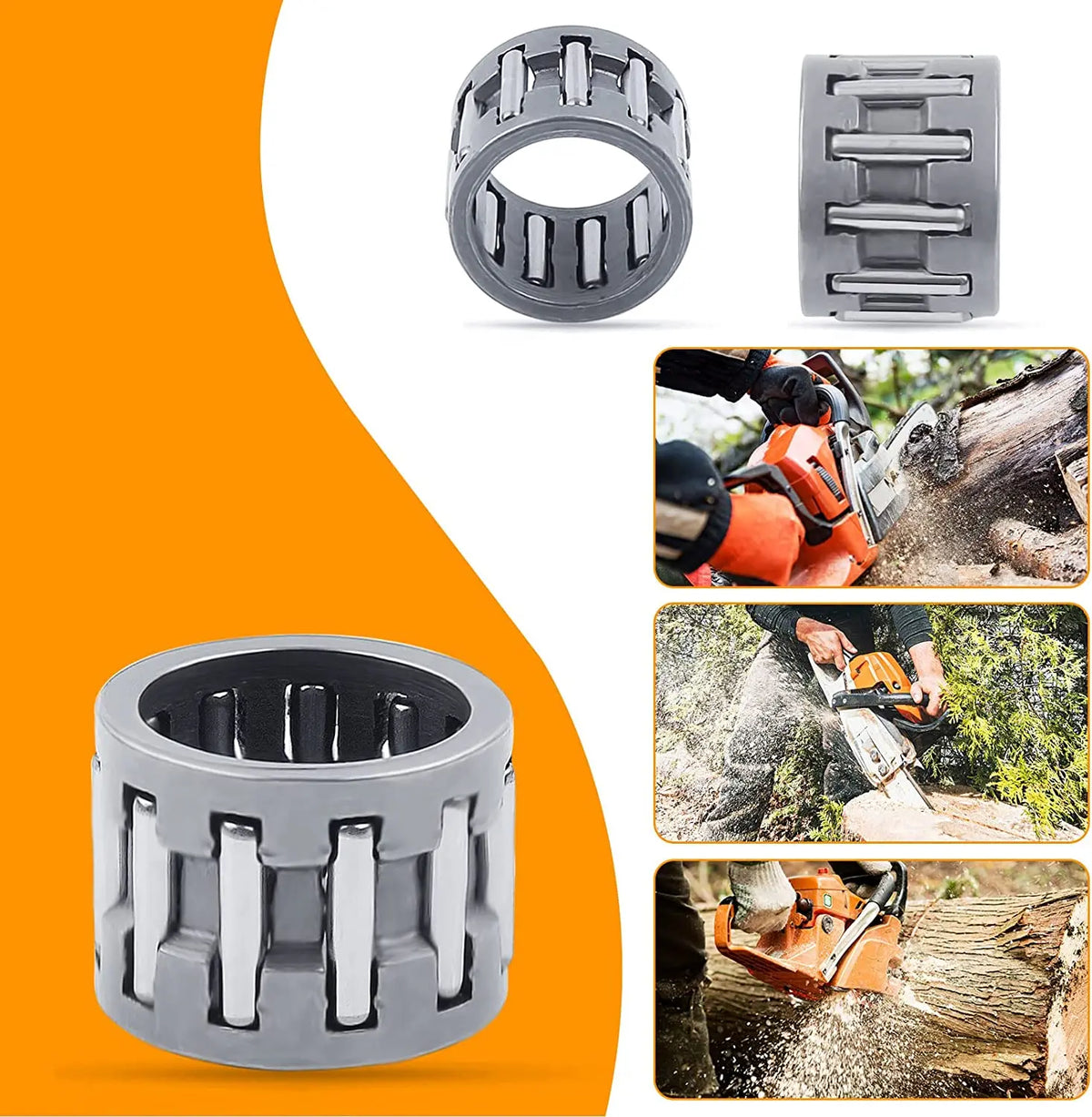 Clutch Needle Bearing for Chainsaw 4500 5200 5800 & Stihl 017–025 Chainsaw Clutch Bearing Richie's