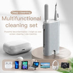 5-in-1 Earbuds Cleaning Pen Kit for AirPods, Phone & Laptop Electronics Cleaning Kit Richie's Grey