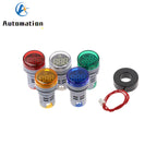 10pc 22MM Digital Ammeter Voltage Panel Meter LED AC 20-500V Digital Panel Meter Richie's