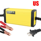 12V 2A Smart Lead Acid Battery Charger – Car & Motorcycle Battery Charger Richie's US Plug
