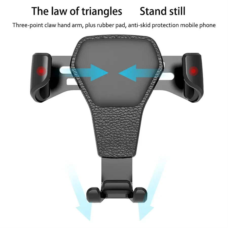 Gravity Car Air Vent Phone Mount for iPhone & Samsung Car Phone Mount Richie's