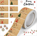 210pcs Christmas Gift Tag Stickers Self-Adhesive Name Labels Gift Tag Stickers Richie's 1roll one size fits all