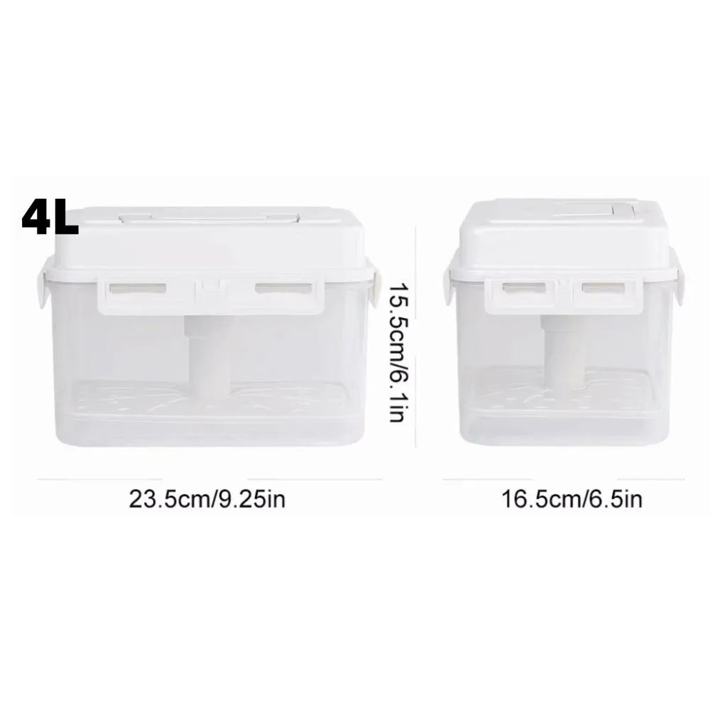 Food Grade Kimchi & Pickle Fermentation Container 4L/5L Fermentation Container Richie's 4L