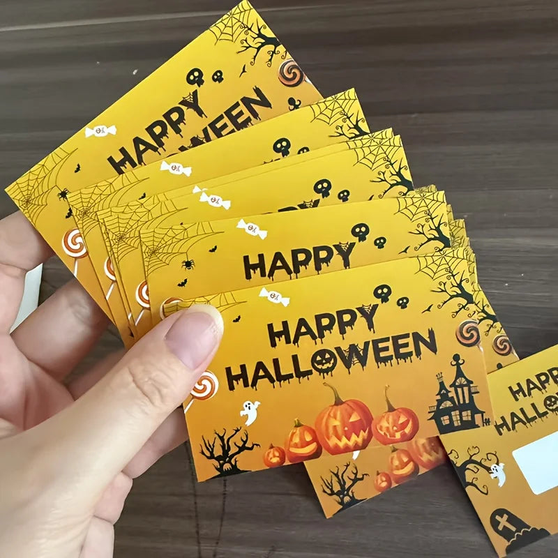 Halloween Scratch Cards Party Lottery Tickets – 30 or 50 Pack Party Scratch Cards Richie's