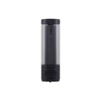 Wall-Mounted Manual Soap Dispenser – ABS Plastic White & Black Soap Dispenser Richie's Black Single Head