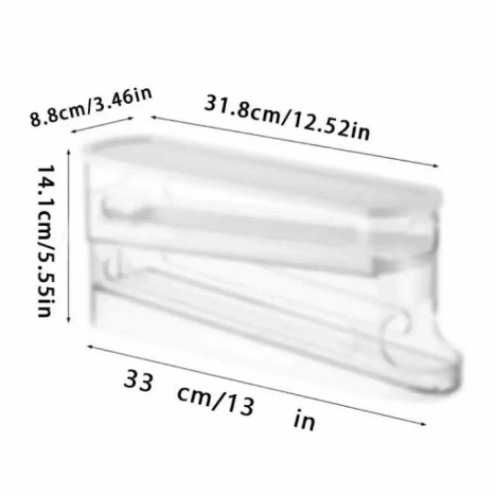 Transparent Egg Storage Box – Auto Rolling Ladder Dispenser Egg Storage Dispenser Richie's