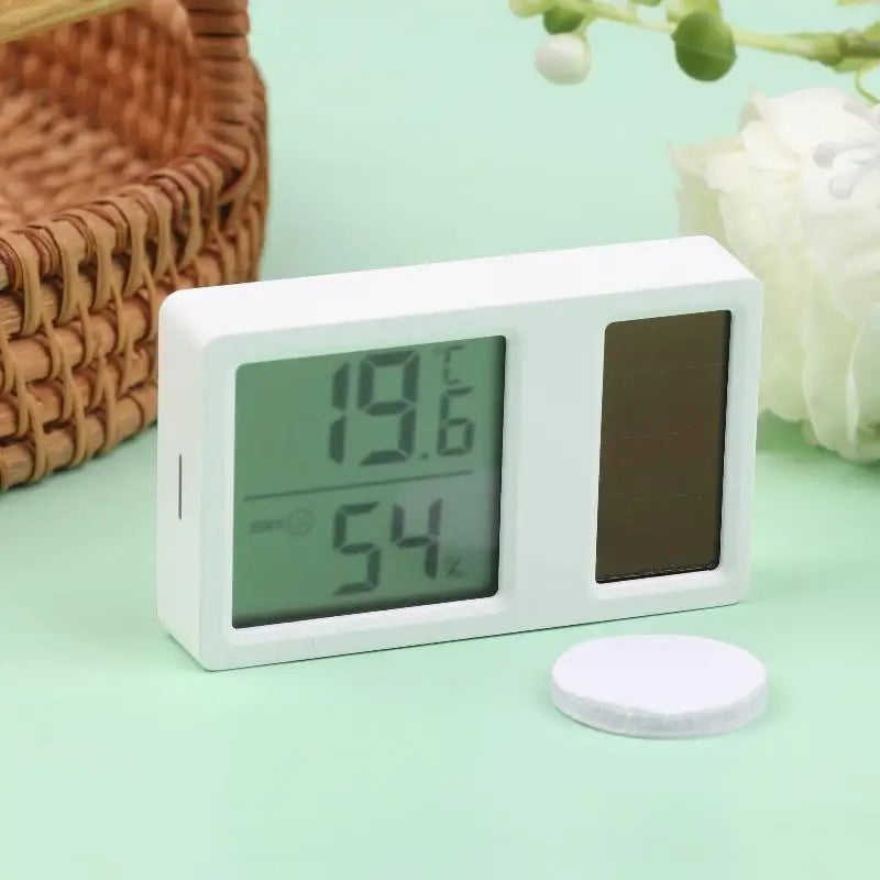 Solar Powered Mini Digital Thermometer & Hygrometer Digital Thermometer Hygrometer Richie's