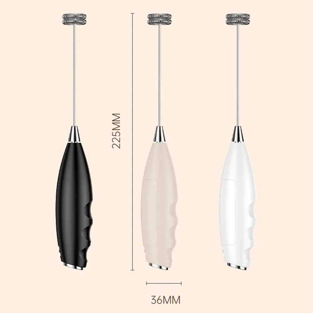 Wireless Electric Milk Frother & Egg Beater – 2-in-1 Mixer Handheld Milk Frother Richie's