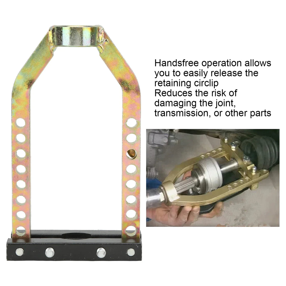 Universal CV Joint Puller Tool – 9-Hole Propshaft Separator CV Joint Puller Tool Richie's