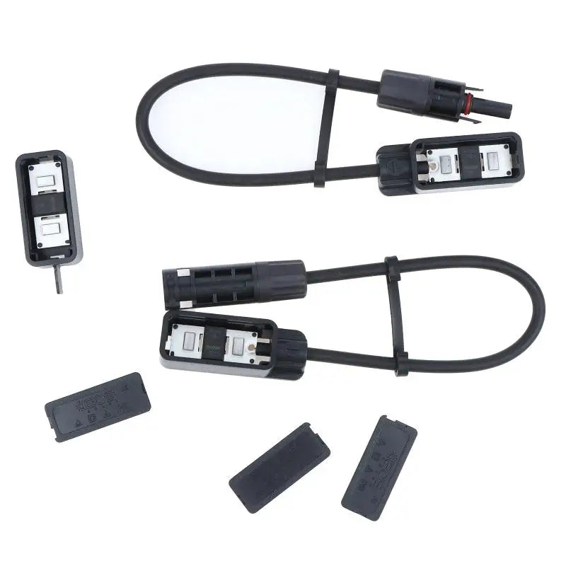 Solar Connector Box 1500V 30A UV Resistant PV Panel Adaptor Solar Panel Connector Richie's