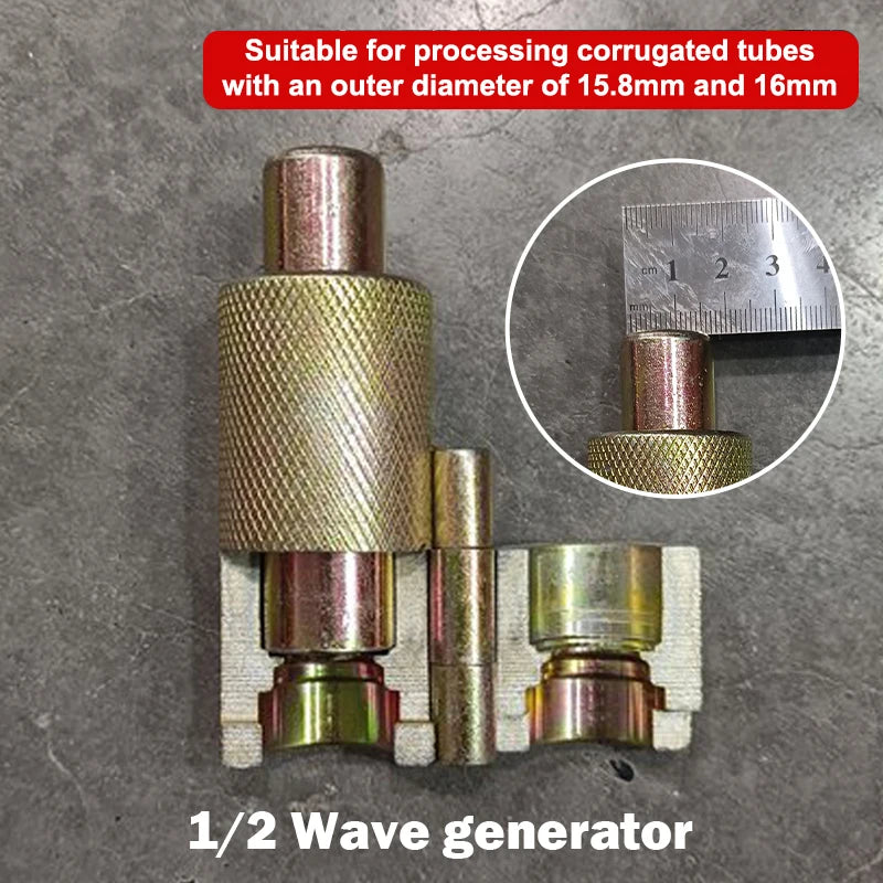 Corrugated Pipe Interface Maker Mould Tool – 5 Sizes Pipe Mould Tool Richie's 15.8mm